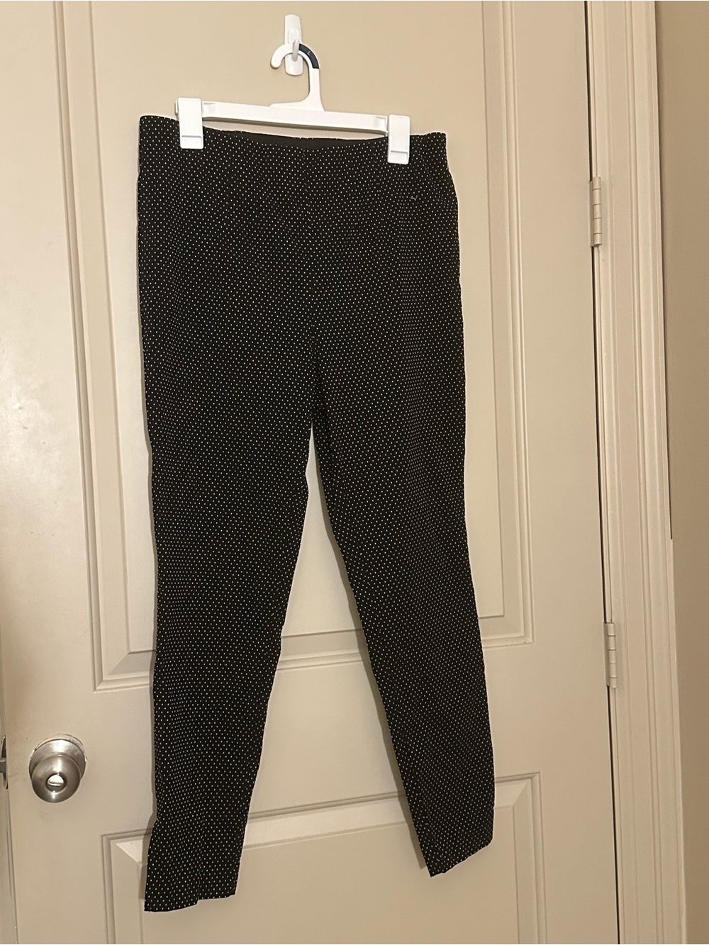 Jules & Leopold Black and White Striped Waistband Trousers